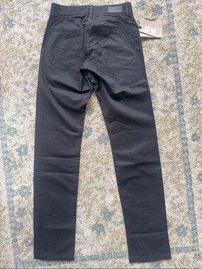 Grown & Sewn Men's Independent Black Chino Pants - Slim Fit - 29